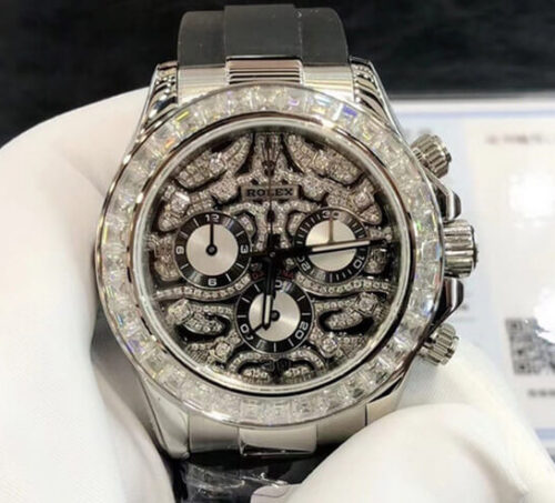 Rolex Cosmograph Daytona 116588 Noob Factory Diamond Dial Replica Watch