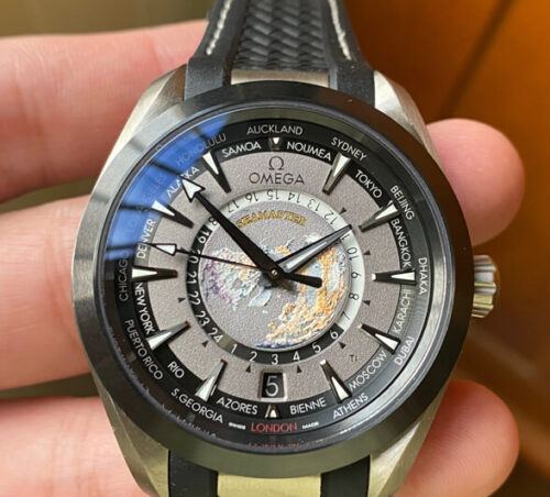 Omega Seamaster 220.92.43.22.99.001 VS Factory Titanium Case Replica Watch