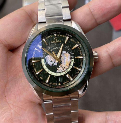 Omega Seamaster 220.30.43.22.10.001 VS Factory Green Dial Replica Watch
