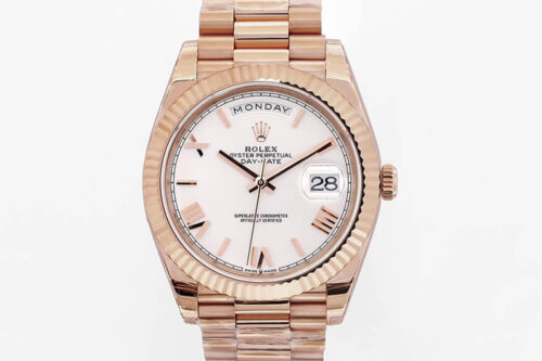 Rolex Day Date M228235-0032 EW Factory Rose Gold Replica Watch
