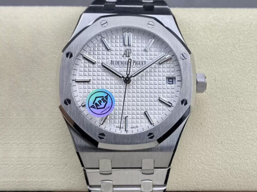 Audemars Piguet Royal Oak 15500ST.OO.1220ST.04 APS Factory White Dial Replica Watch