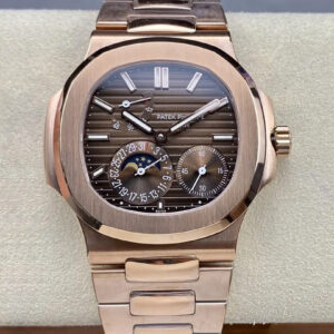 Patek Philippe Nautilus 5712/1R-001 GR Factory Brown Dial Replica Watch