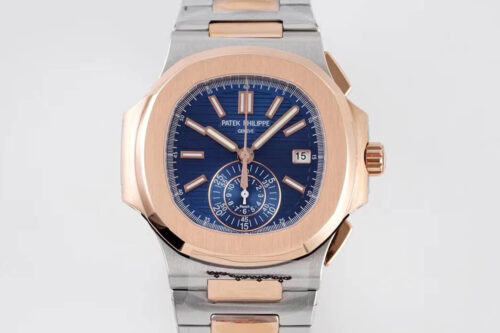Patek Philippe Nautilus 5980/1AR-001 3K Factory V2 Rose Gold Replica Watch
