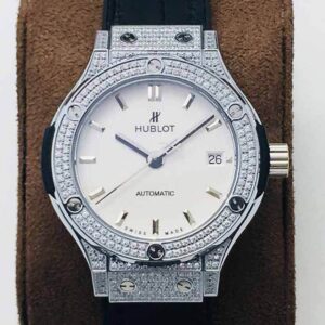 Hublot Classic Fusion 38MM HB Factory White Dial Replica Watch