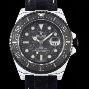 Rolex Sea-Dweller Diw Factory Carbon Fiber Black Strap Replica Watch