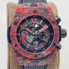 Hublot BIG BANG 411.QV.1123.NR.OVK21 HB Factory Carbon Fiber Red Case Replica Watch