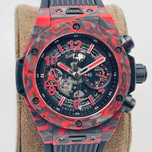 Hublot BIG BANG 411.QV.1123.NR.OVK21 HB Factory Carbon Fiber Red Case Replica Watch