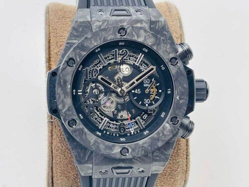 Hublot BIG BANG HB Factory Carbon Fiber Black Case Replica Watch