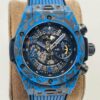Hublot BIG BANG HB Factory Carbon Fiber Blue Case Replica Watch