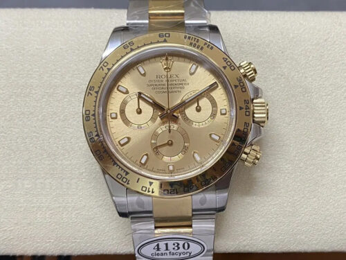 Rolex Cosmograph Daytona M116503-0003 Clean Factory Yellow Gold Replica Watch