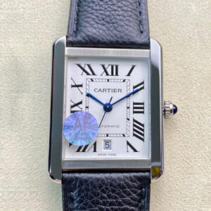 Cartier Tank WSTA0029 AF Factory White Dial Replica Watch