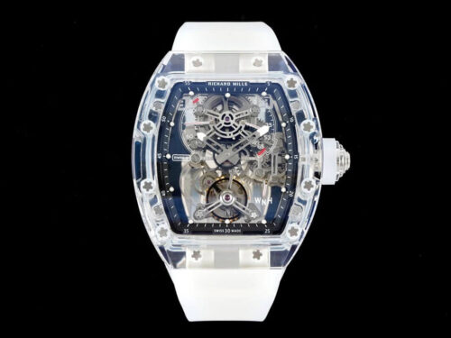 Richard Mille RM 56-01 Tourbillon RM Factory Transparent Skeleton Dial Replica Watch