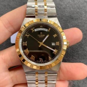Tudor Royal M28603-0003 V7 Factory Black Dial Replica Watch