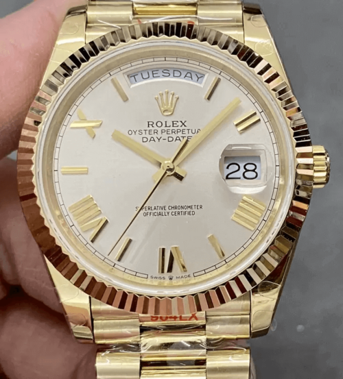 Rolex Day Date M228238-0002 GM Factory Yellow Gold Replica Watch