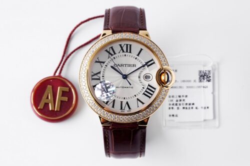 Ballon Bleu De Cartier 42MM WE9007Z3 AF Factory Diamond Bezel Replica Watch