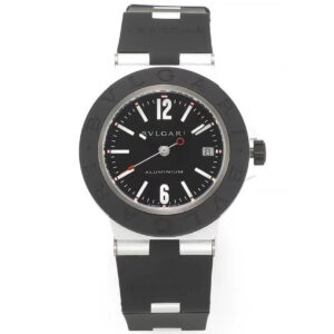 Bvlgari Aluminium 103445 BV Factory Black Dial Replica Watch