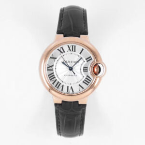 Ballon Bleu De Cartier 33MM W6920069 AF Factory Rose Gold Replica Watch