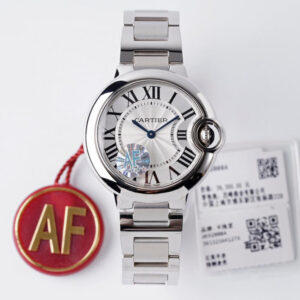 Ballon Bleu De Cartier Quartz 33MM W6920084 AF Factory Stainless Steel Replica Watch