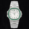 Patek Philippe Nautilus 5711 GR Factory Diamond-Set White Dial Replica Watch