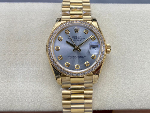 Rolex Datejust M278288RBR-0028 31MM GS Factory Yellow Gold Replica Watch
