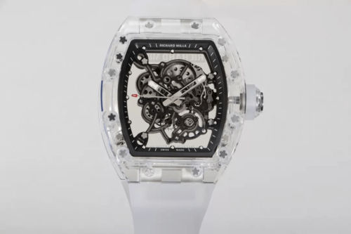 Richard Mille RM055 RM Factory Transparent Skeleton Dial Replica Watch