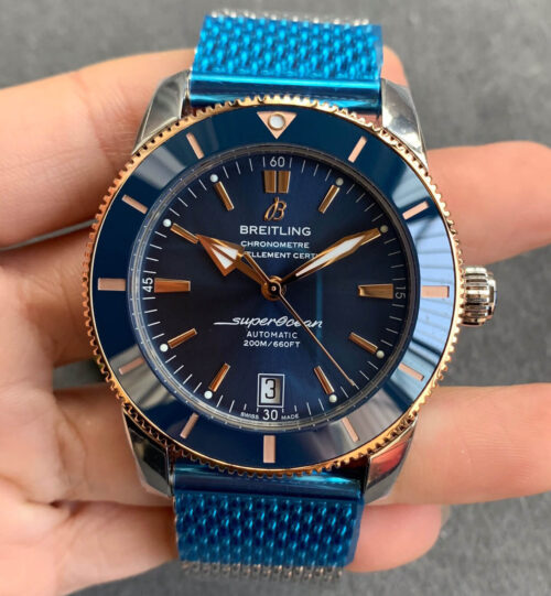 Breitling Superocean Heritage UB2010161C1A1 GF Factory Blue Dial Replica Watch