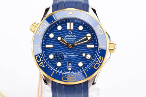 Omega Seamaster Diver 300M 210.22.42.20.03.001 VS Factory Rubber Strap Replica Watch