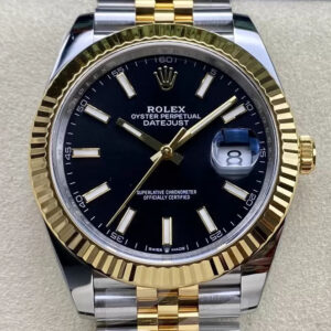 Rolex Datejust 41MM M126333-0014 Clean Factory Black Dial Replica Watch