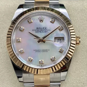 Rolex Datejust 41MM M126331-0013 Clean Factory Diamond Dial Replica Watch