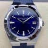 Vacheron Constantin Overseas 4500V PPF Factory Blue Rubber Strap Replica Watc