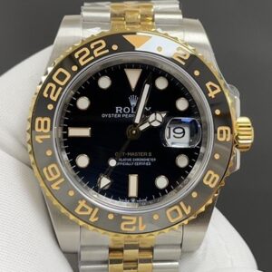Rolex Greenwich II GMT M126713grnr-0001 black grey bezel clean factory black dial 40mm Replica Watch - Best Quality Replica Watches UK Swiss Watch Brands 1:1 Replica Fake Watch
