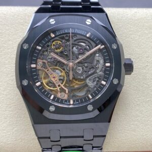 Audemars Piguet Royal Oak 15416CE.OO.1225CE.01 THB Factory Black Strap Replica Watch - Best Quality Replica Watches UK Swiss Watch Brands 1:1 Replica Fake Watch