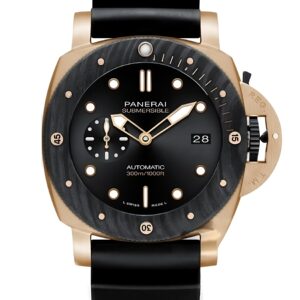 Panerai Submersible PAM02164 VS Factory Black Dial Replica Watch - Best Quality Replica Watches UK Swiss Watch Brands 1:1 Replica Fake Watch
