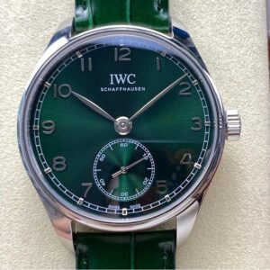 IWC Portugieser IW358310 GR Factory Green Dial Replica Watch - Best Quality Replica Watches UK Swiss Watch Brands 1:1 Replica Fake Watch