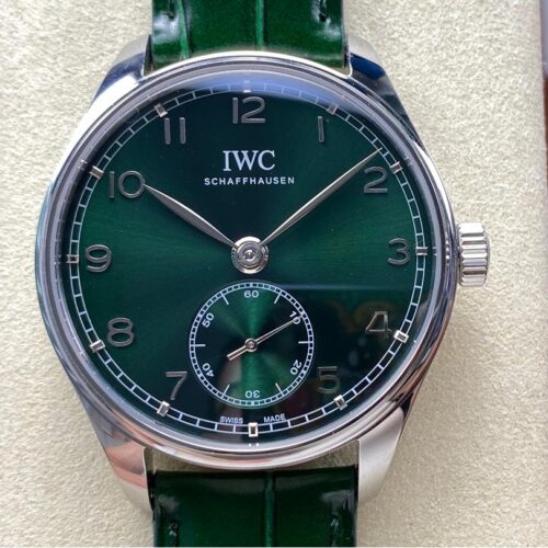 IWC Portugieser IW358310 GR Factory Green Dial Replica Watch - Best Quality Replica Watches UK Swiss Watch Brands 1:1 Replica Fake Watch