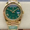 Rolex Day Date M228238-0061 AR Factory Green Dial Replica Watch - Best Quality Replica Watches UK Swiss Watch Brands 1:1 Replica Fake Watch