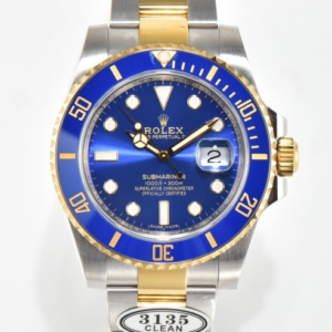 Rolex Submariner 116613LB-0005 Clean Factory Dark Blue Dial Replica Watch - Best Quality Replica Watches UK Swiss Watch Brands 1:1 Replica Fake Watch