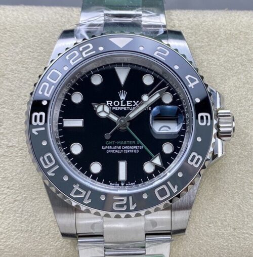 Rolex Greenwich II GMT M126710grnr-0004 AR factory Oystersteel Replica Watch - Best Quality Replica Watches UK Swiss Watch Brands 1:1 Replica Fake Watch