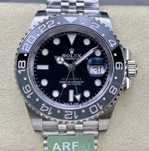 Rolex Greenwich II GMT M126710grnr-0003 Black Dial AR factory Replica Watch - Best Quality Replica Watches UK Swiss Watch Brands 1:1 Replica Fake Watch