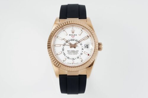 Rolex SKY-DWELLER m326235-0004 ZF Factory V2 White dial Replica Watch - Best Quality Replica Watches UK Swiss Watch Brands 1:1 Replica Fake Watch