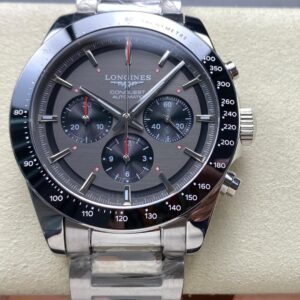 Longines Sports L3.836.4.52.9 Grey Dial Replica Watch - Best Quality Replica Watches UK Swiss Watch Brands 1:1 Replica Fake Watch