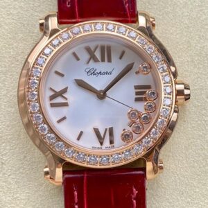 Chopard Happy Diamonds 277473-5009 YF Factory 18k Rose Gold Replica Watch - Best Quality Replica Watches UK Swiss Watch Brands 1:1 Replica Fake Watch