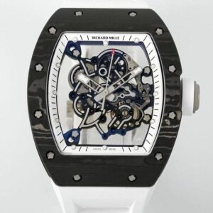 Richard Miller RM055 NTPT ZF Factory White Strap Replica Watch - Best Quality Replica Watches UK Swiss Watch Brands 1:1 Replica Fake Watch