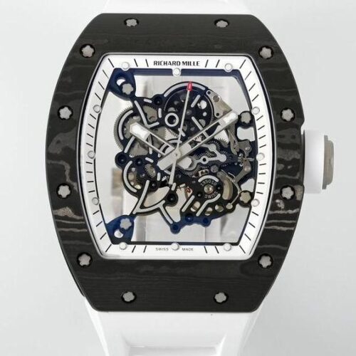 Richard Miller RM055 NTPT ZF Factory White Strap Replica Watch - Best Quality Replica Watches UK Swiss Watch Brands 1:1 Replica Fake Watch