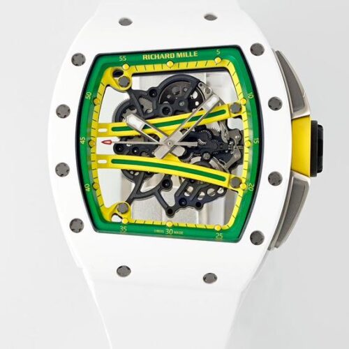 Richard Miller RM61-01 YOHAN BLAKE ZF Factory White Strap Replica Watch - Best Quality Replica Watches UK Swiss Watch Brands 1:1 Replica Fake Watch