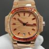 Patek Philippe Nautilus 7118/1300R-001 GR Factory Rose Gold Replica Watch - Best Quality Replica Watches UK Swiss Watch Brands 1:1 Replica Fake Watch