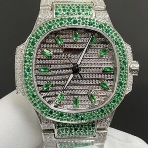 Patek Philippe Nautilus 7118/1453G-001 GR Factory 18k White Gold Replica Watch - Best Quality Replica Watches UK Swiss Watch Brands 1:1 Replica Fake Watch