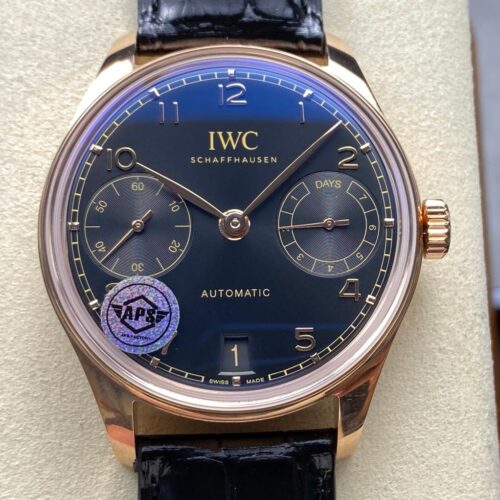 IWC Portugieser IW501707 APS Factory 18K Red Gold Replica Watch - Best Quality Replica Watches UK Swiss Watch Brands 1:1 Replica Fake Watch
