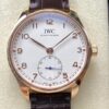 IWC Portugieser IW358404 GR Factory Dark Brown Strap Replica Watch - Best Quality Replica Watches UK Swiss Watch Brands 1:1 Replica Fake Watch