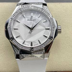 Hublot Classic Fusion 550.NS.2200.RW.1804.ORL20 HB Factory White Strap Replica Watch - Best Quality Replica Watches UK Swiss Watch Brands 1:1 Replica Fake Watch
